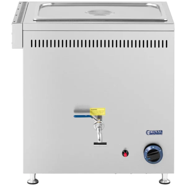 Plynový vodný kúpeľ - 3 300 W - GN 1/1 - 0,03 bar - G30 - Image 7