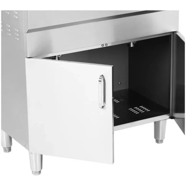 Dvojitá elektrická fritéza - 26 l - 10 000 W - vypúšťací kohút - studená zóna - spodná skrinka - Image 9