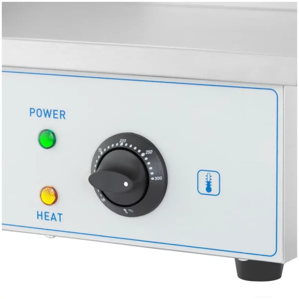 Elektrická grilovacia platňa - 55 cm - Royal Catering - hladká - 3 000 W - Image 3