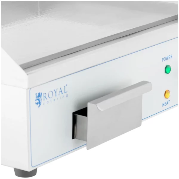 Elektrická grilovacia platňa - 55 cm - Royal Catering - hladká - 3 000 W - Image 4