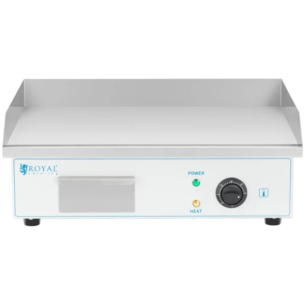 Elektrická grilovacia platňa - 55 cm - Royal Catering - hladká - 3 000 W - Image 5