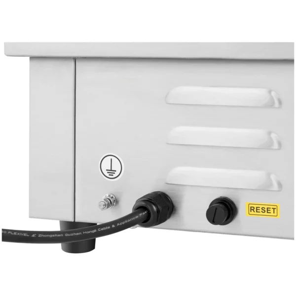 Dvojitý elektrický gril - 730 x 400 mm - Royal Catering - plochý - 2 x 2 200 W - Image 5