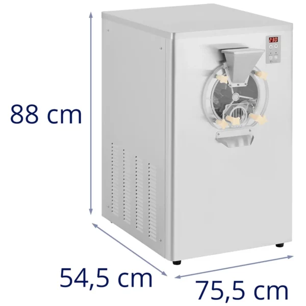 Zmrzlinovač - 1500 W - 15 - 22,5 l/h - 1 príchuť - Royal Catering - Image 7