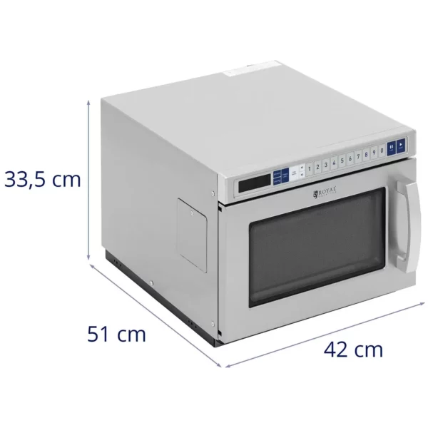 Gastro mikrovlnná rúra – 3000 W – 17 L – Royal Catering - Image 6