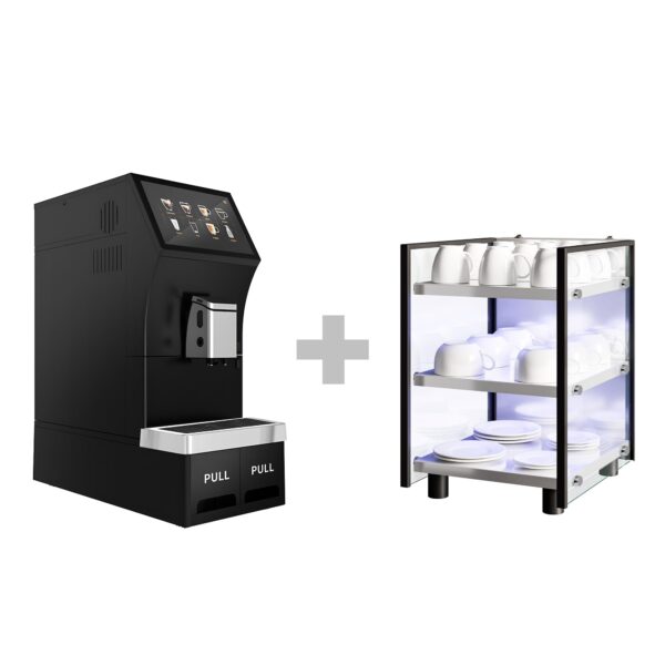 Plne automatický kávovar – 1,3 kW – 10-palcový dotykový displej – vrátane ohrievača šálok - Image 5