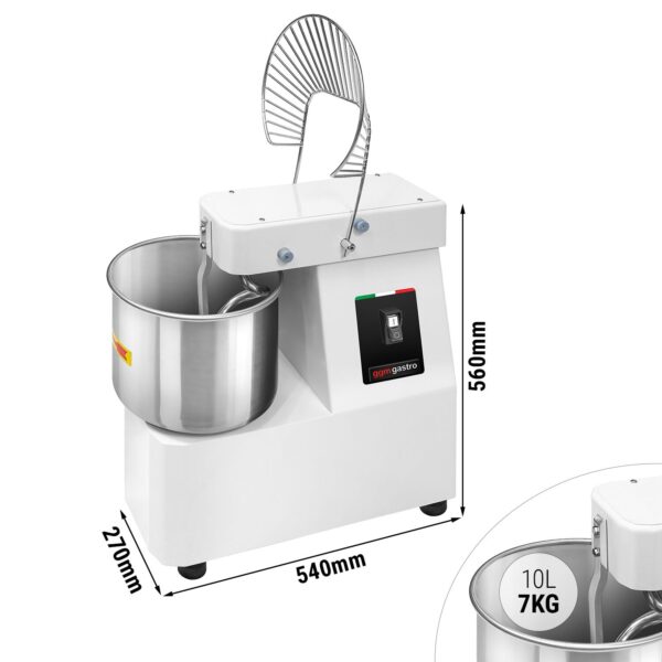 Stroj na cesto - 10 litrov / 7 kg - s pevnou misou