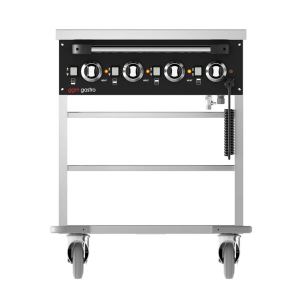 Bain-Marie termo vozík - 4 x GN 1/1 - teplota bazéna sa dá regulovať samostatne - Image 6
