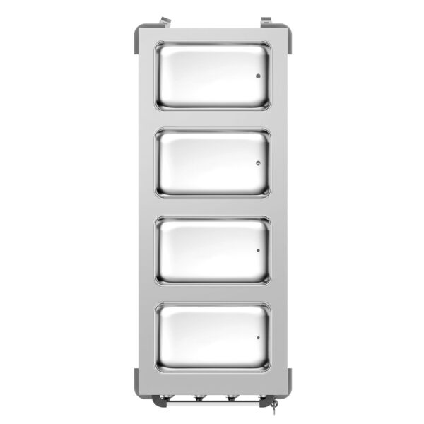 Bain-Marie termo vozík - 4 x GN 1/1 - teplota bazéna sa dá regulovať samostatne - Image 10