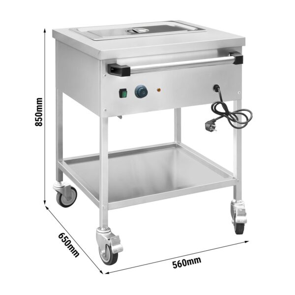 Termovozík Bain-Marie - 1x GN 1/1 - Image 6