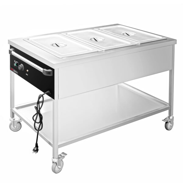 Termovozík Bain-Marie - 3x GN 1/1