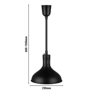 Tepelná lampa - Ø 290 mm - rierna