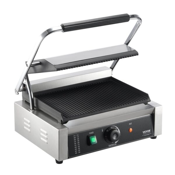 Panini Kontaktný gril 430 x 410 x 215 mm vrúbkovaný - Image 3