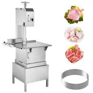 Píla na kosti - 2200 W 1500 kg/h Stroj na rezanie kostí na mrazené mäso 4-220 mm