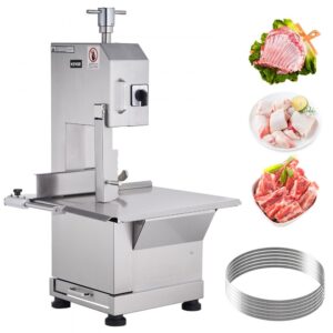 Píla na kosti - 2200 W 1000 kg/h Stroj na rezanie kostí 0-180 mm
