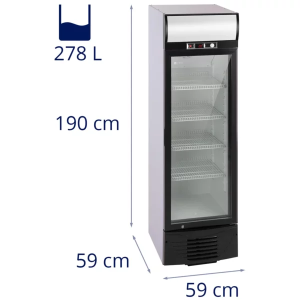 Chladnička na fľaše - 278 l - LED - Image 2