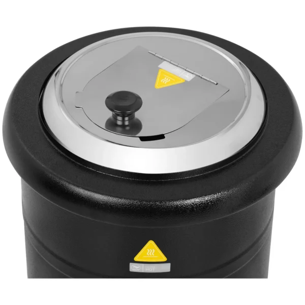 Elektrický kotlík na polievku - 13 l - 600 W - čierny - Image 4