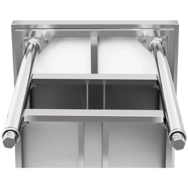 Nerezový stôl - 100 x 60 cm - 600 kg - 3 úrovne - Image 5