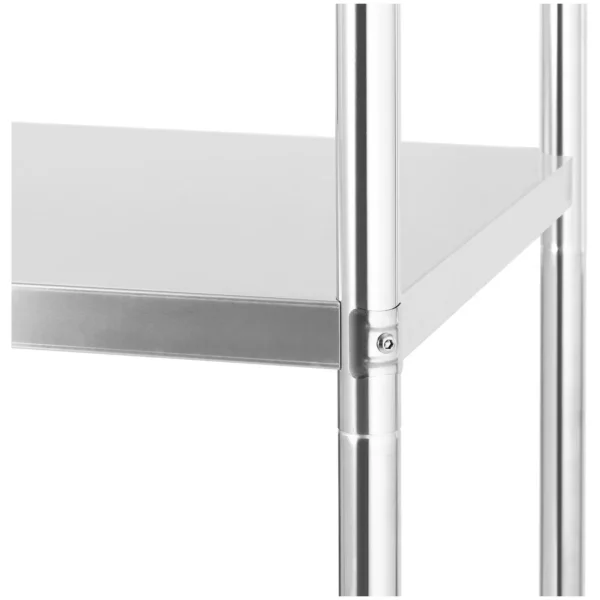 Nerezový regál - 120 x 40 x 180 cm - Royal Catering - 200 kg - Image 3
