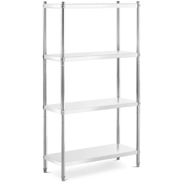 Nerezový regál - 100 x 40 x 180 cm - Royal Catering - 200 kg - Image 5