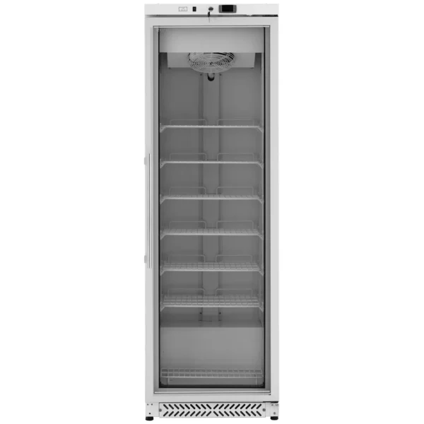Mraznička - 380 l - Royal Catering - sklenené dvierka - biela - chladivo R290 - Image 3
