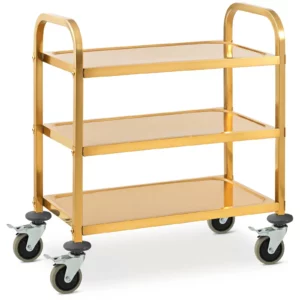 Servírovací vozík - 3 police - Royal Catering - do 240 kg - police: 69 x 40 cm