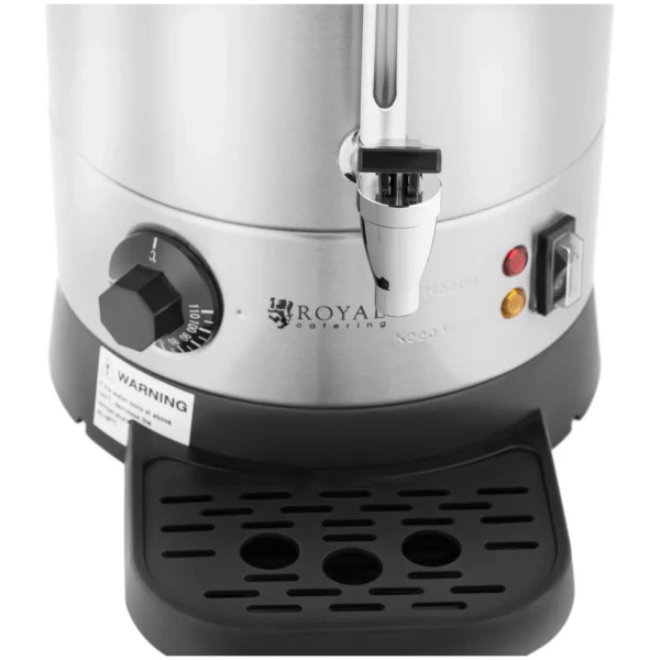 Varič vody - 6,1 l - 1500 W - odkvapkávacia miska - strieborná farba - Image 6