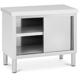 Pracovná skrinka z nehrdzavejúcej ocele - 100 x 50 cm - nosnosť 330 kg - Royal Catering
