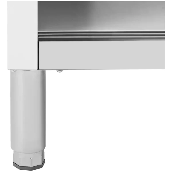 Pracovná skrinka z nehrdzavejúcej ocele - 100 x 50 cm - nosnosť 330 kg - Royal Catering - Image 3