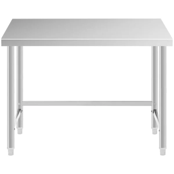 Pracovný stôl z nehrdzavejúcej ocele - 120 x 60 cm - nosnosť 91 kg - Royal Catering - Image 2