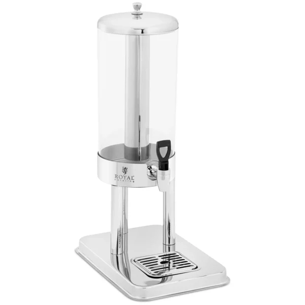 Dávkovač nápojov - 5,5 l - s chladiacim systémom - nehrdzavejúca oceľ/plast - Royal Catering - Image 6