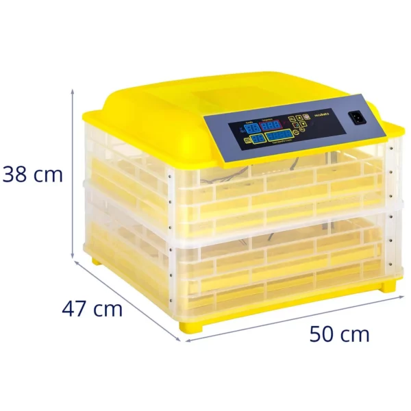 Umelá liaheň na vajcia - 96 vajec - vrátane presvetľovačky - plnoautomatická - Image 2