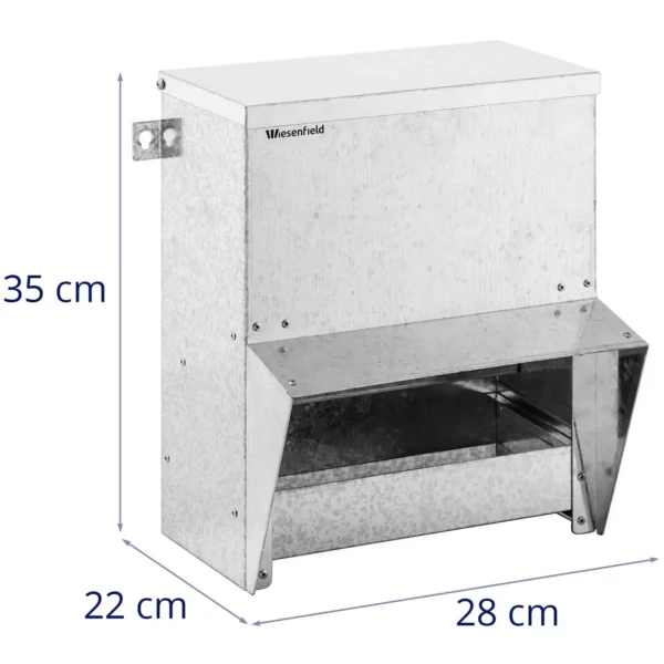 Kŕmiaci automat - pre kurčatá - 5 kg - Image 2