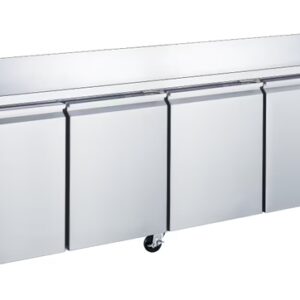 Pultová chladnička - 553L - 223cm - 4 dvierka / Chladiaci stôl Maxima