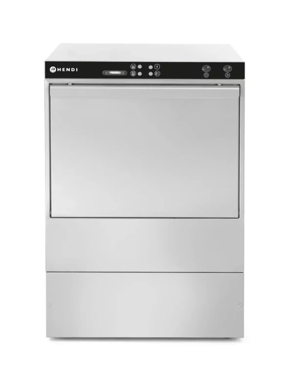 Umývačka riadu 50 x 50 – ELEKTROMECHANICKÉ ovládanie – 400 V, HENDI, s odtokovým čerpadlom, 400V/6600W, 576x645x(H)837mm - Image 3