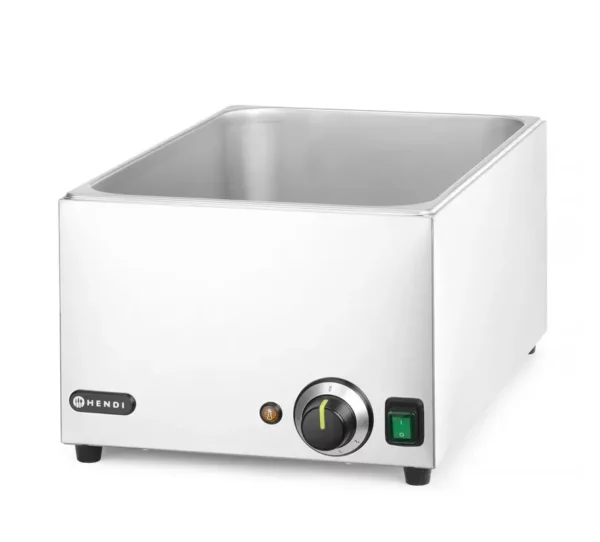 Bain marie ENDI RANGER + 3x GN 1/3 s vekom, HENDI, GN 1/1, 230V/1000W, 590x332x(H)242mm - Image 3