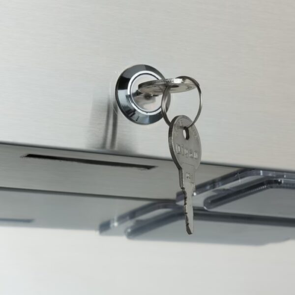 Mraznička – 1400L – 6 nastaviteľných políc (2/1 GN) – na kolieskach – vrátane políc  09400025 - Image 7