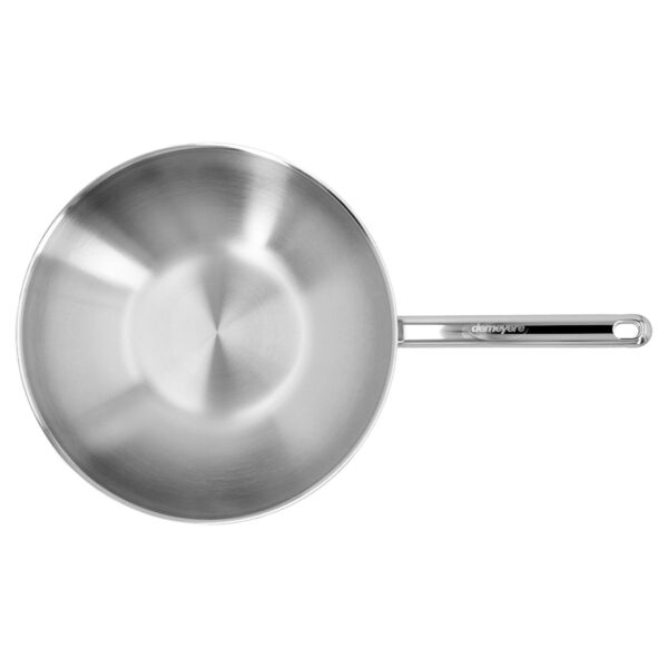 DEMEYERE | APOLLO 7 - Wok plochá základňa - Ø 300mm - nerez - Image 4