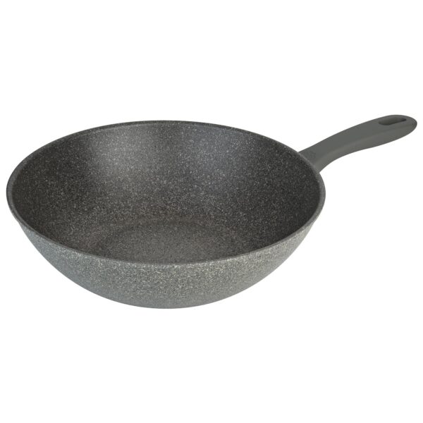 BALLARINI | MURANO - Wok - Ø 300mm - hliník - vzhľad kameňa šedá - Image 5