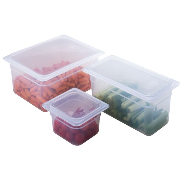 (6 kusov) CAMBRO | CAMWEAR® - Polypropylénová GN nádoba 1/6 - mliečna - hĺbka 100 mm - Image 6