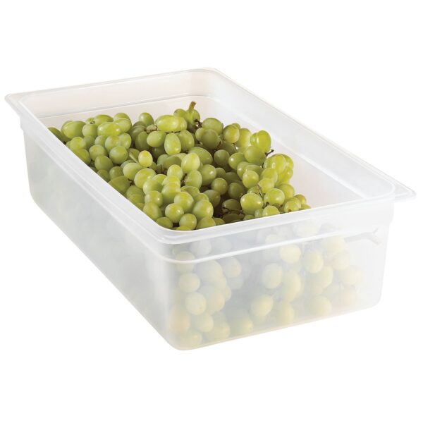 (6 kusov) CAMBRO | CAMWEAR® - Polypropylénová GN nádoba 1/1 - mliečna - hĺbka 150 mm - Image 5