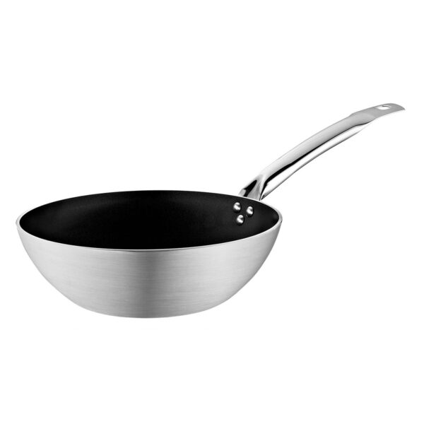 Wok panvica vyrobená z hliníka - Ø 28 cm - Image 2