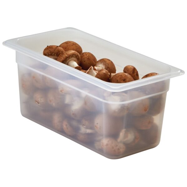 (6 kusov) CAMBRO | CAMWEAR® - Polypropylénová GN nádoba 1/4 - mliečna - hĺbka 100 mm - Image 6