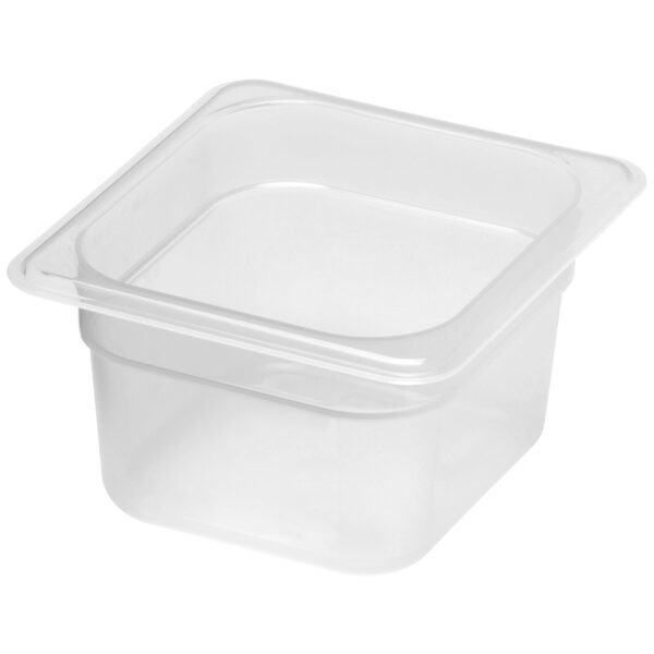 (6 kusov) CAMBRO | CAMWEAR® - Polypropylénová GN nádoba 1/6 - mliečna - hĺbka 100 mm - Image 3