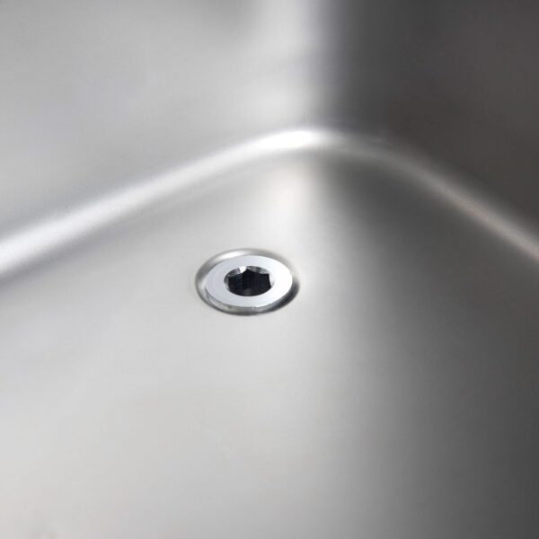 Bain Marie - 1,2 kW - pre GN 1/1 s výškou 200 mm - s vypúšťacím kohútikom - Image 4