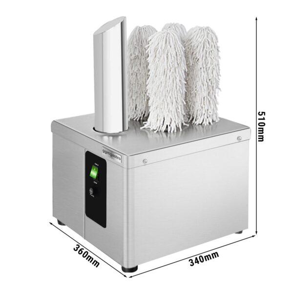 Stroj na leštenie skla - 1,49kW - s 5 rotujúcimi valcami