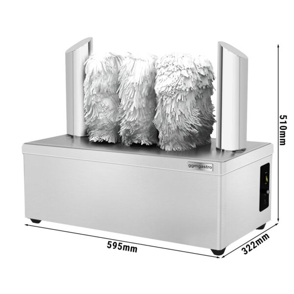 Stroj na leštenie skla - 2,62kW - s 8 rotujúcimi valcami - Image 7