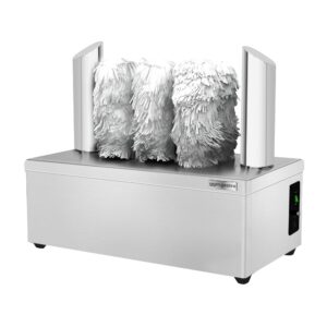 Stroj na leštenie skla - 2,62kW - s 8 rotujúcimi valcami