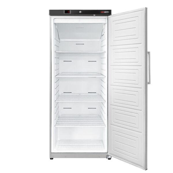 Úložná chladnička nerez ECO - 600 litrov - s 1 nerezovými dverami - vnútro dverí z plastu - nerez - Image 3