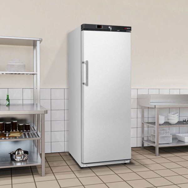 Úložná chladnička nerez ECO - 600 litrov - s 1 nerezovými dverami - vnútro dverí z plastu - nerez - Image 2