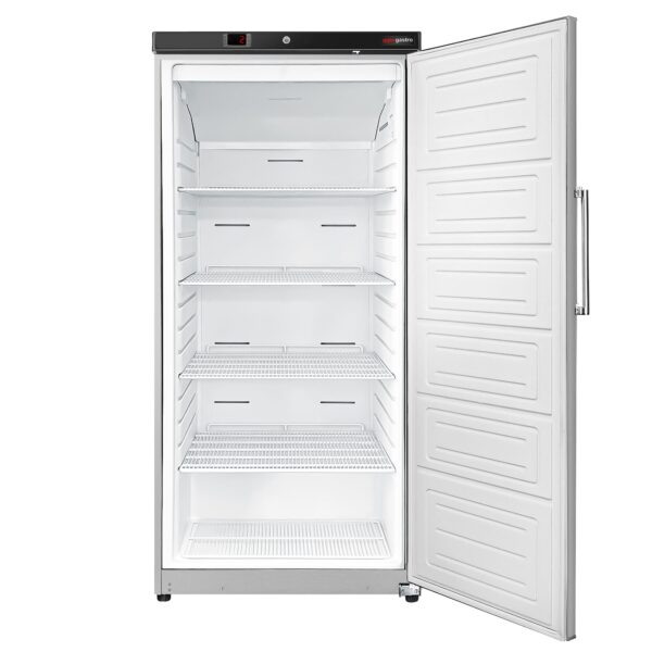Úložná chladnička nerez ECO - 600 litrov - s 1 nerezovými dverami - vnútro dverí z plastu - nerez - Image 7